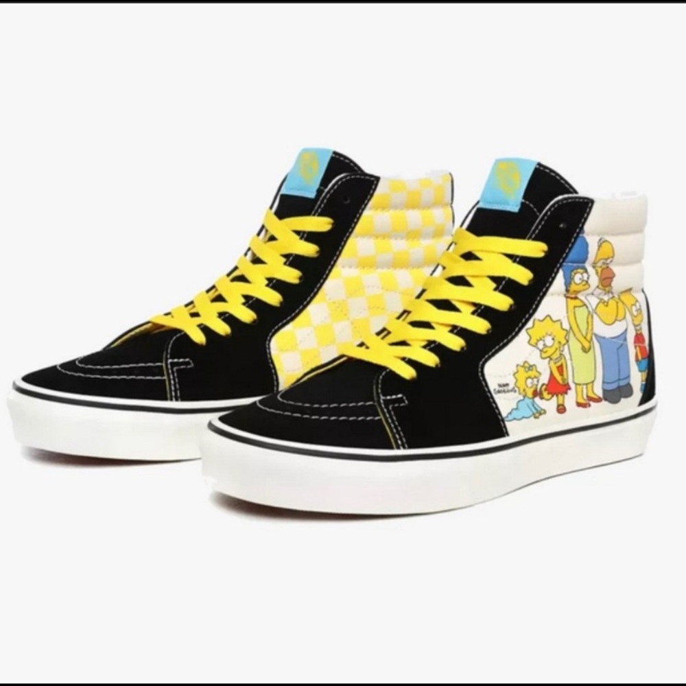 Vans Simpsons Sk8 Lace Up Sneakers
